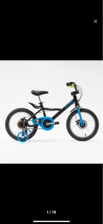 Bike infantil aro 16 Dark Hero 500 Btwin - Foto 2