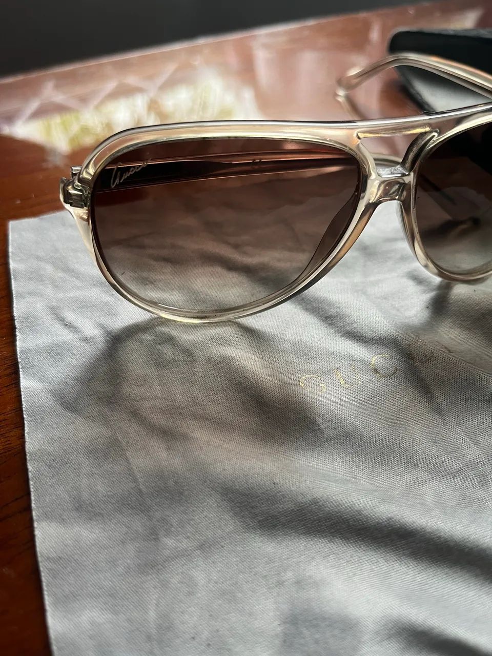 Óculos Gucci vintage - Foto 3