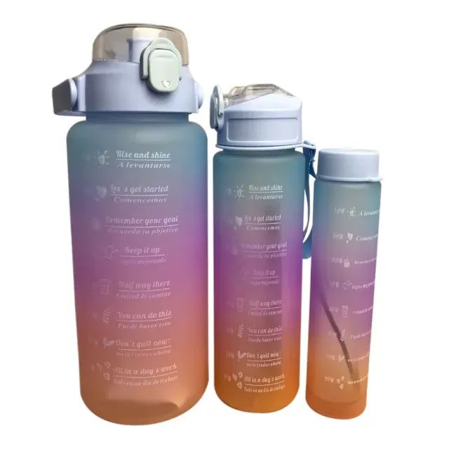 kit com 3 garrafas de 2l, 900Ml e 300Ml. - Foto 2
