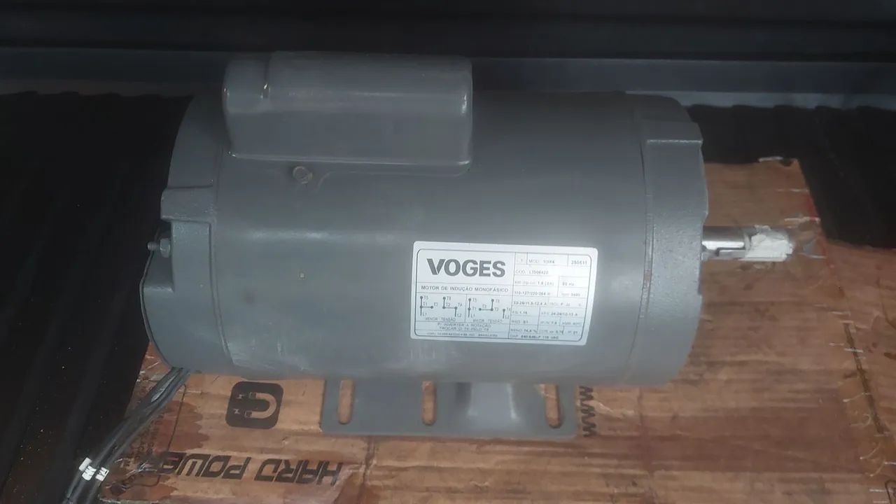 Motor manofasico de 2 cv de alta
