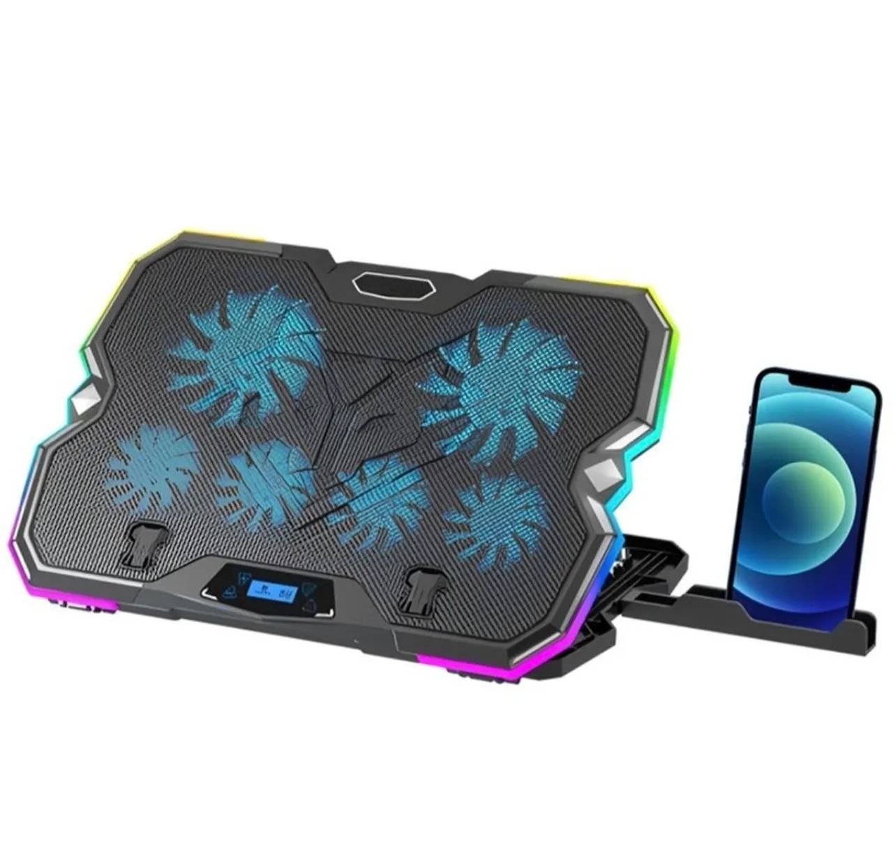 Base para Notebook com Cooler e Suporte para Celular A-CP42 