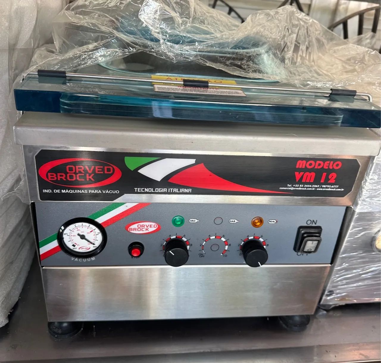 Seladora VACUO ORVED BROCK VM12 