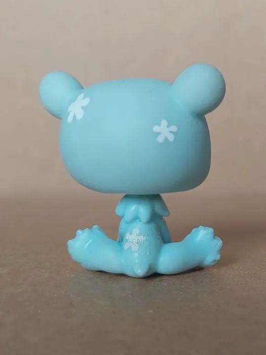 Littlest Pet Shop - urso polar #646 azul (usado) - Foto 2