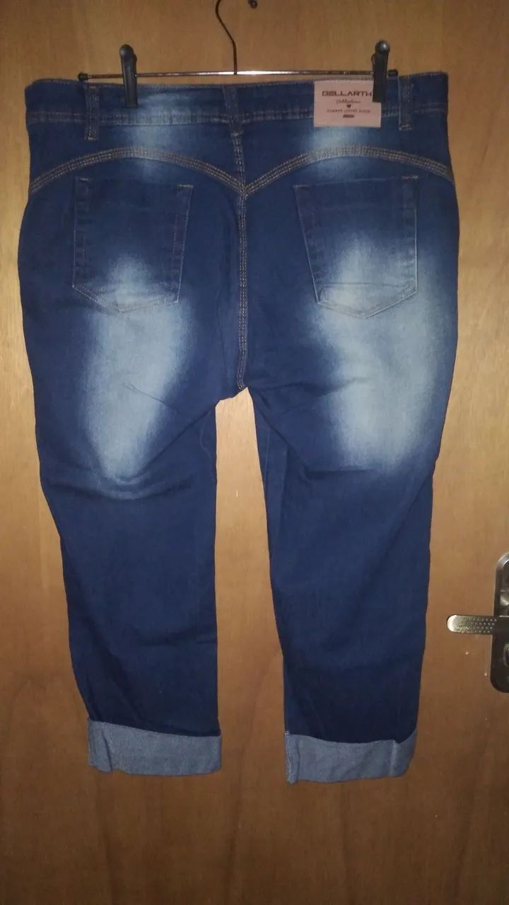 Calça Jeans Destroyed Feminina - Foto 4