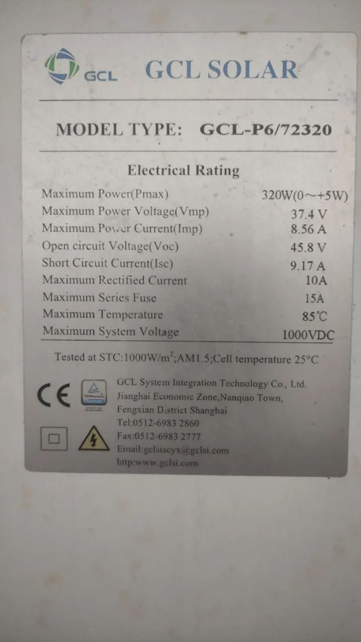 PLACA SOLAR 320W Balfar - módulo fotovoltaico - Foto 4