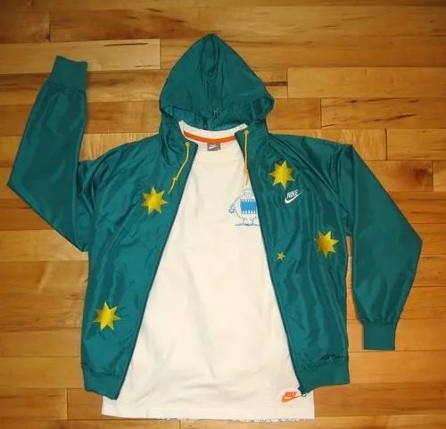 Jaqueta Nike Windrunner Australia - Verde G - Foto 2
