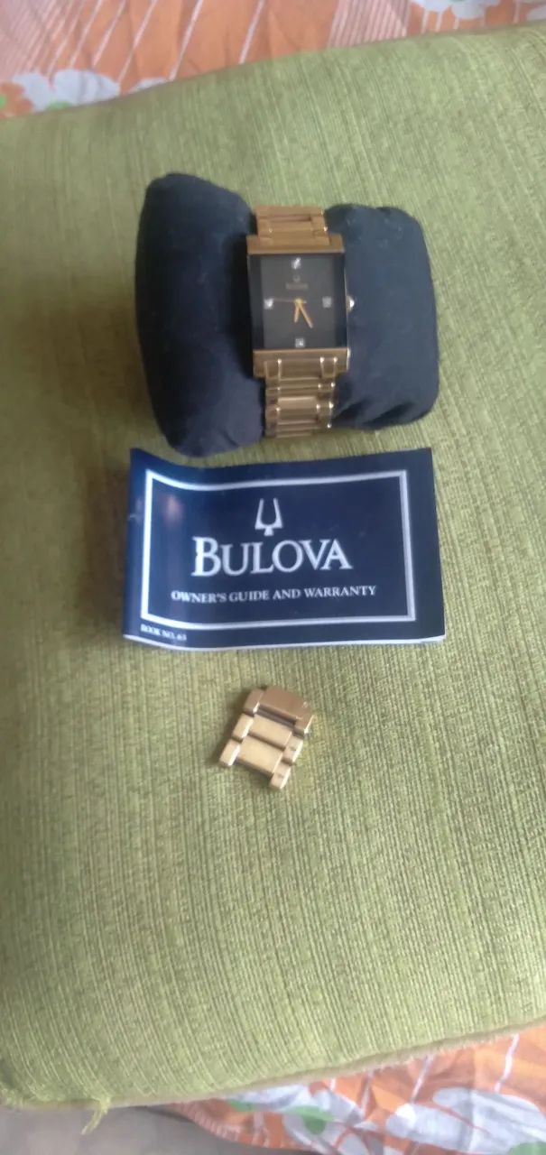 Relógio Bulova Dourado com Diamantes - Foto 3