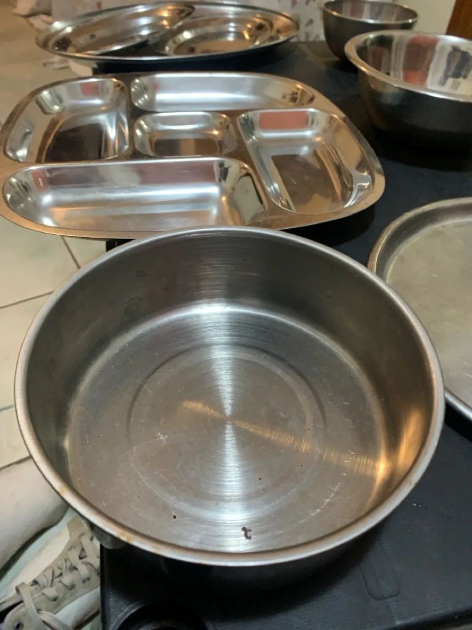 Jogo de Travessas em Aço Inox - Foto 2