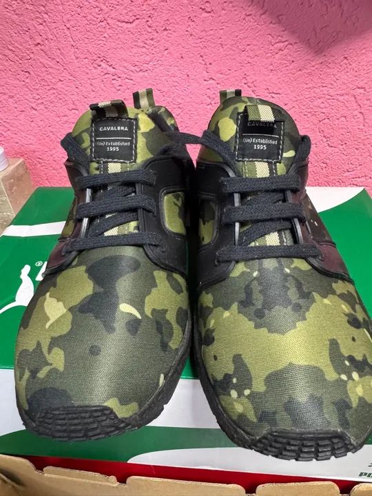 Tênis Cavalera Camuflado - Novo