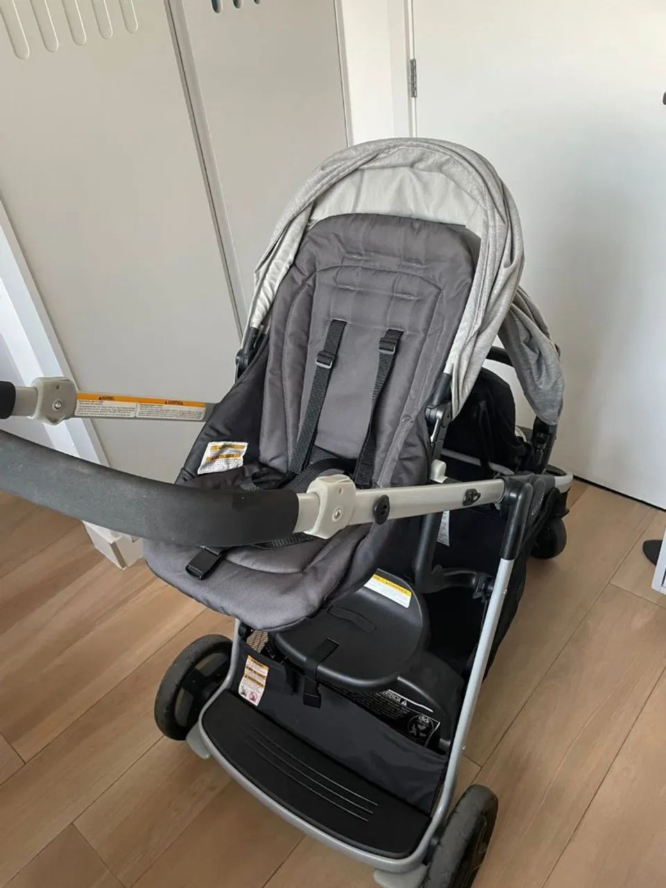 Carrinho de Bebê Gêmeos Passeio Ready2Grow  Graco - Foto 2