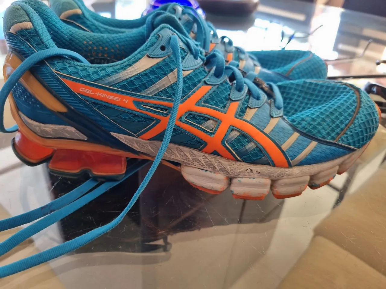Tenis asics kinsei 4 relíquia original