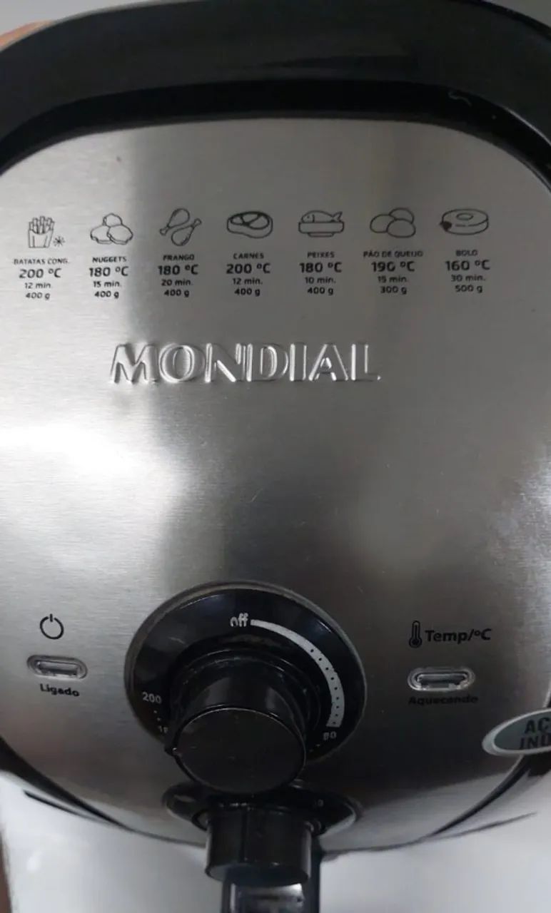 Airfryer 4L - Mondial Inox - Foto 2