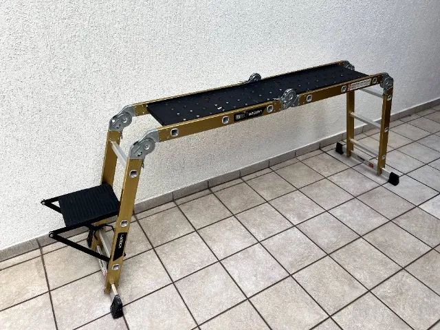 Escada alumínio SUPER LADDER GOLD - Foto 3