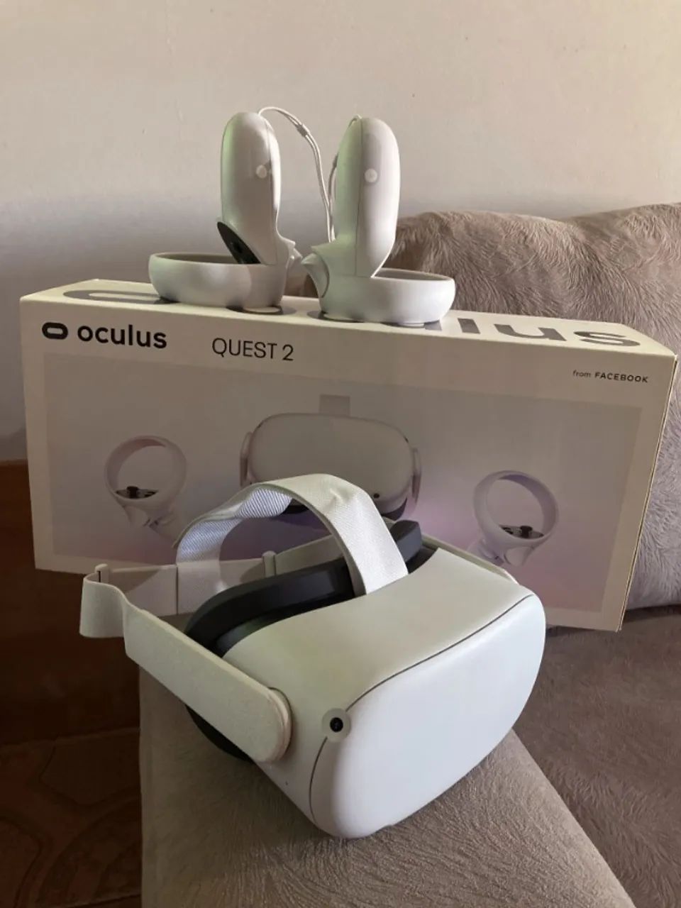 Óculos Meta Quest 128GB Realidade Virtual Caixa Original