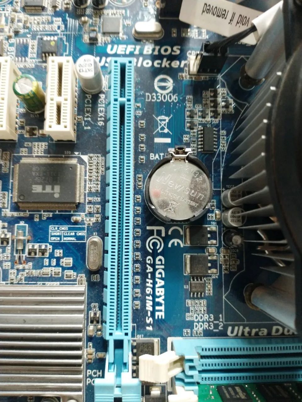 Placa-mãe 1155 Processador Core I3 3240 4gb 1333 Ram Cooler  - Foto 5