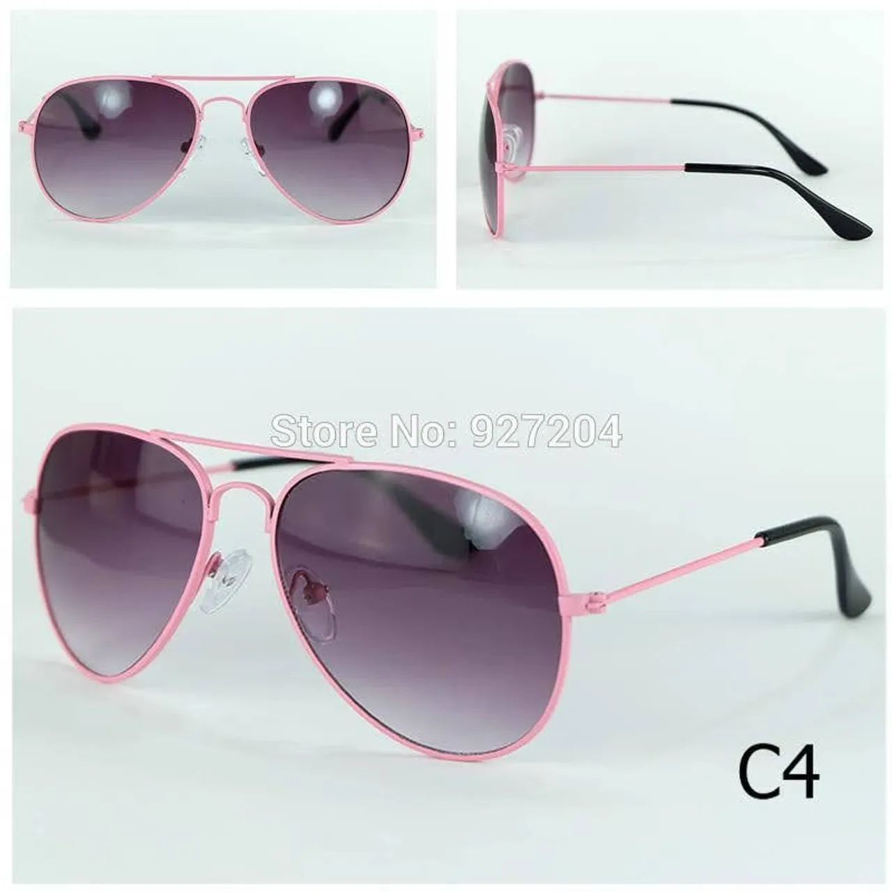 Óculos de Sol UV 400 Aviador Espelhado - Foto 5