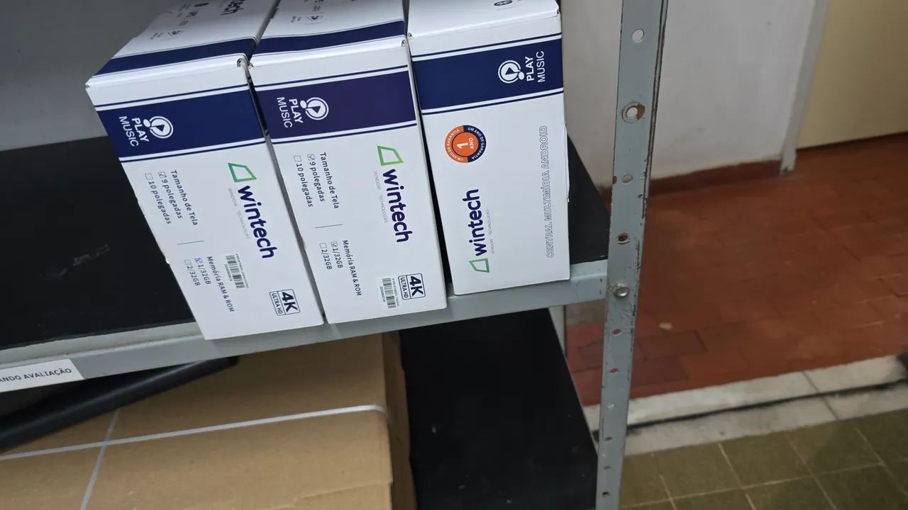 Central Multimídia Android Wintech 4K 9 polegadas