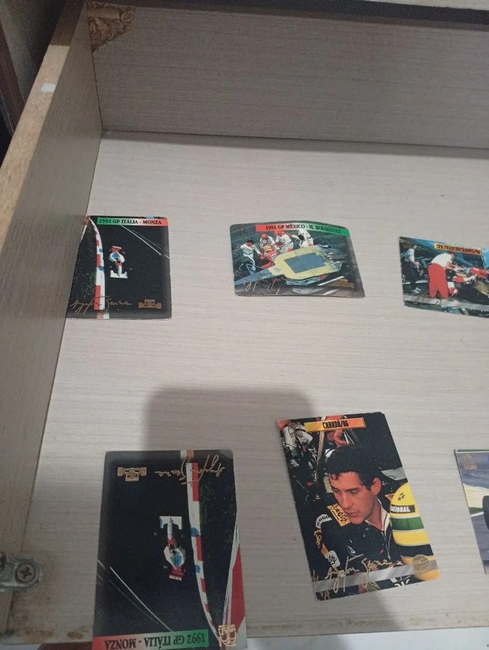 Cartas de Coleção Formula 1 - Ayrton Senna