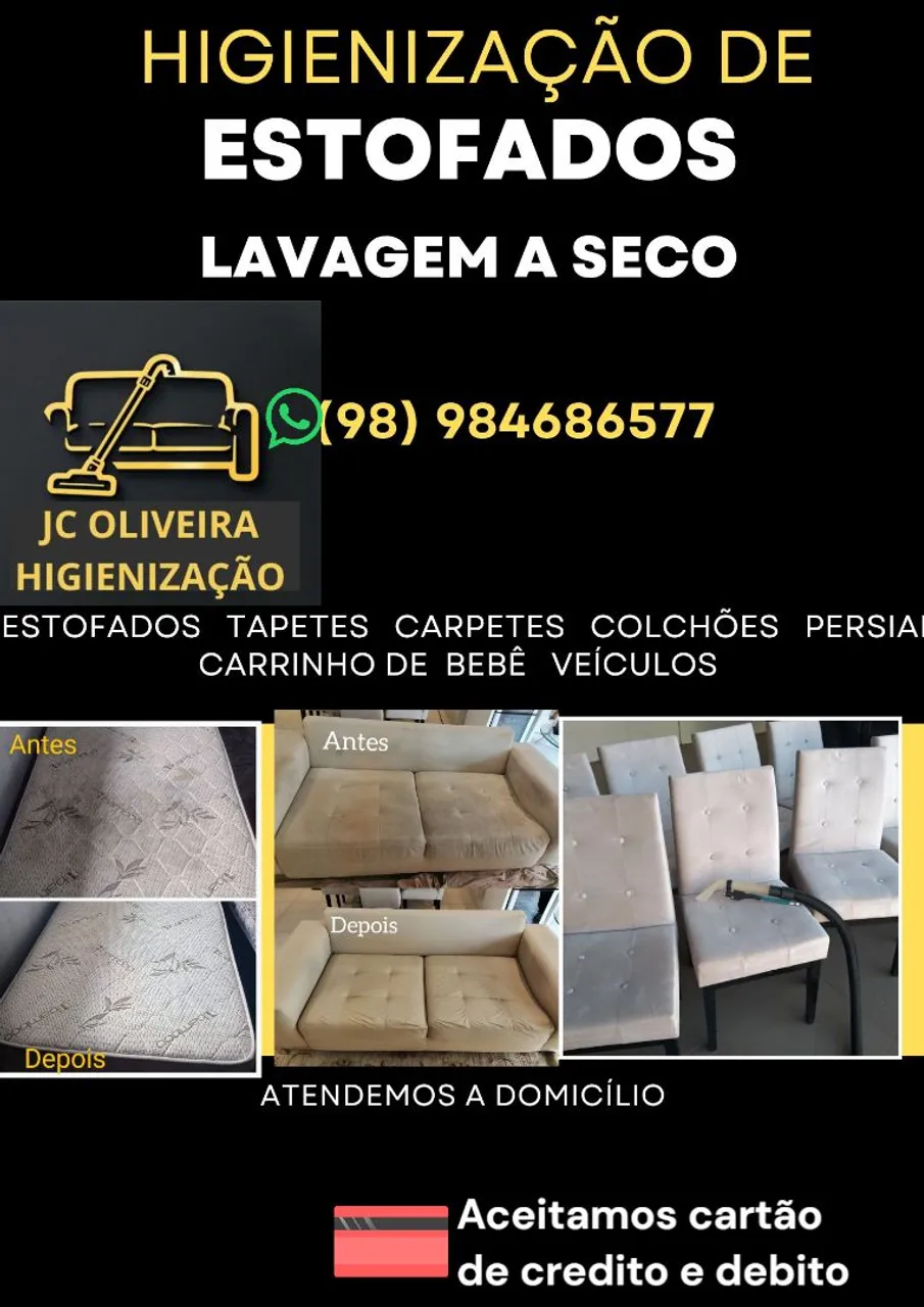 Higienização de estofados