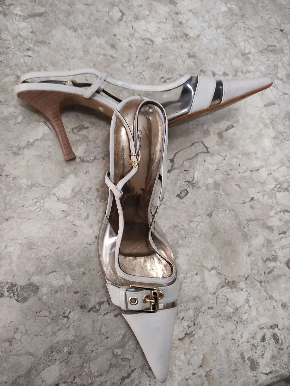 Sandálias Corello transparentes - Foto 2