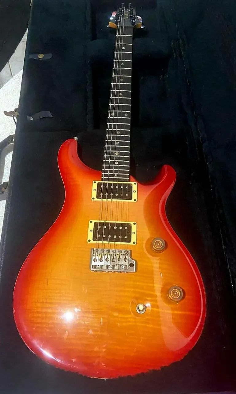 Prs ce24 1998 Sunburst case original e tags - Foto 3