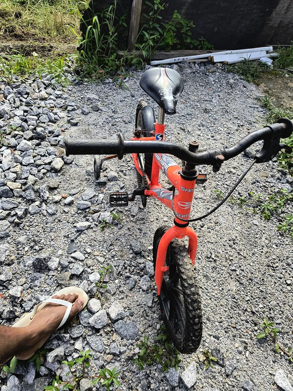 Bicicleta Infantil Laranja