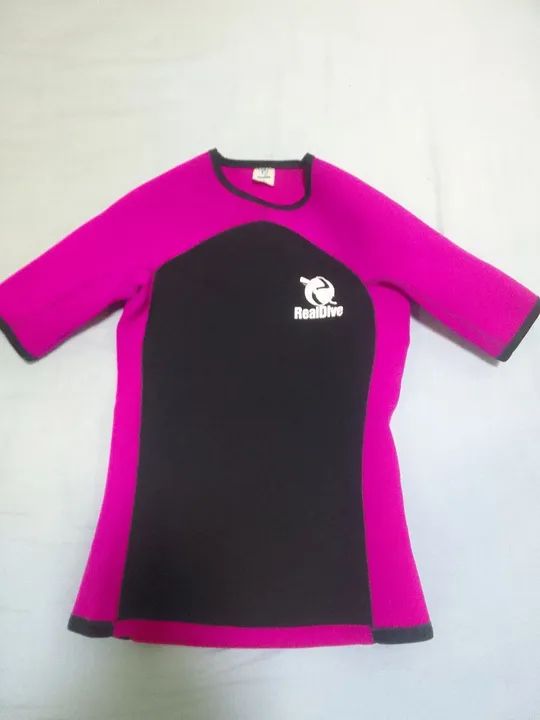 Camiseta de neoprene RealDive - Tamanho P