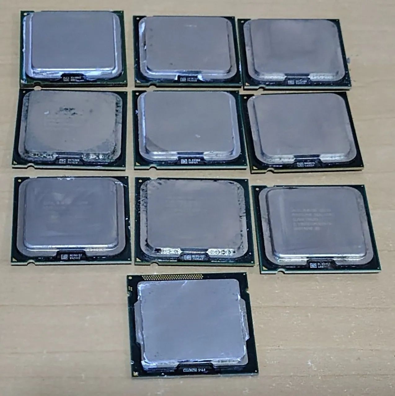 Lote de Processadores Intel Core 2 Duo e I3