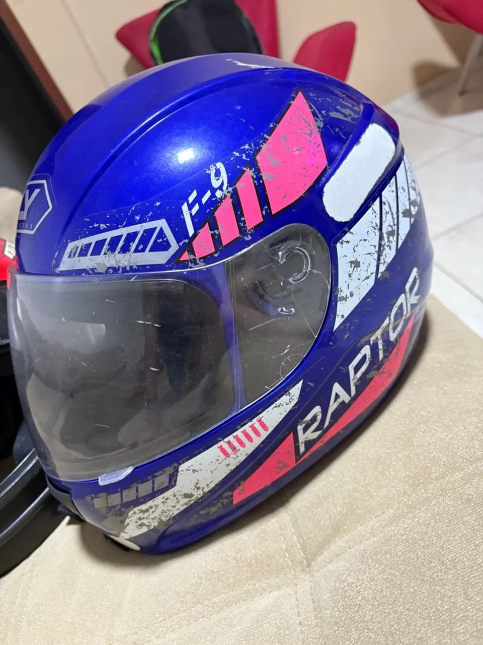 2 Capacete Raptor F-9