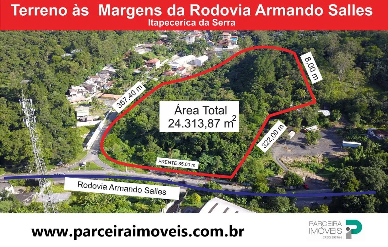 Área para Venda em Itapecerica da Serra, Centro