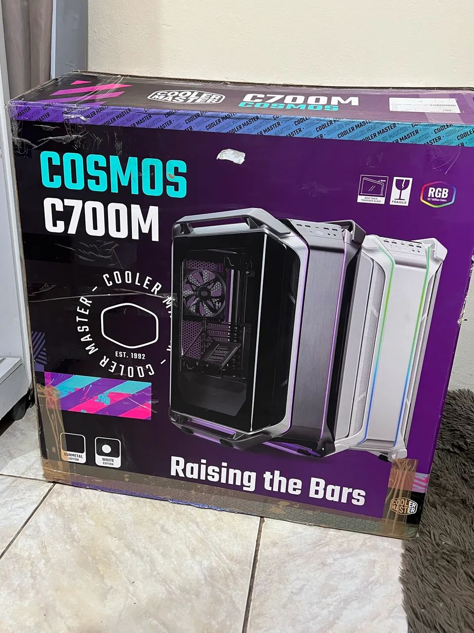 Gabinete cooler master cosmos c700m64529513874433123