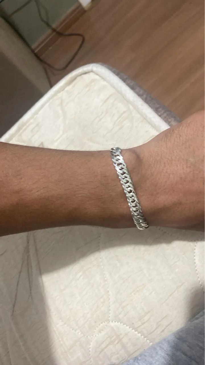Pulseira de prata - Foto 3