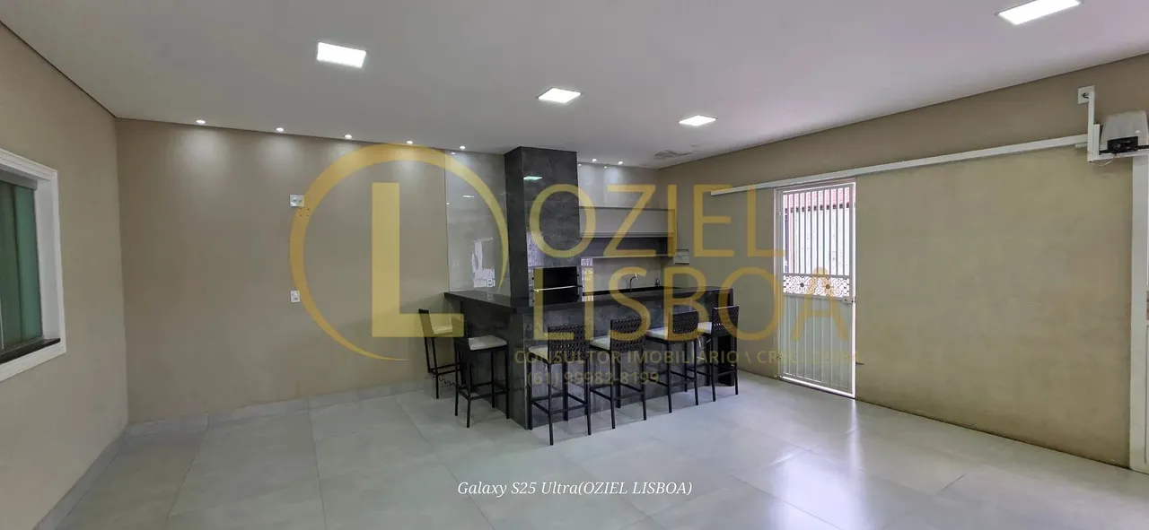casa na laje 03 quartos suíte 100% com armários churrasqueira lote 200m² nascente centro b