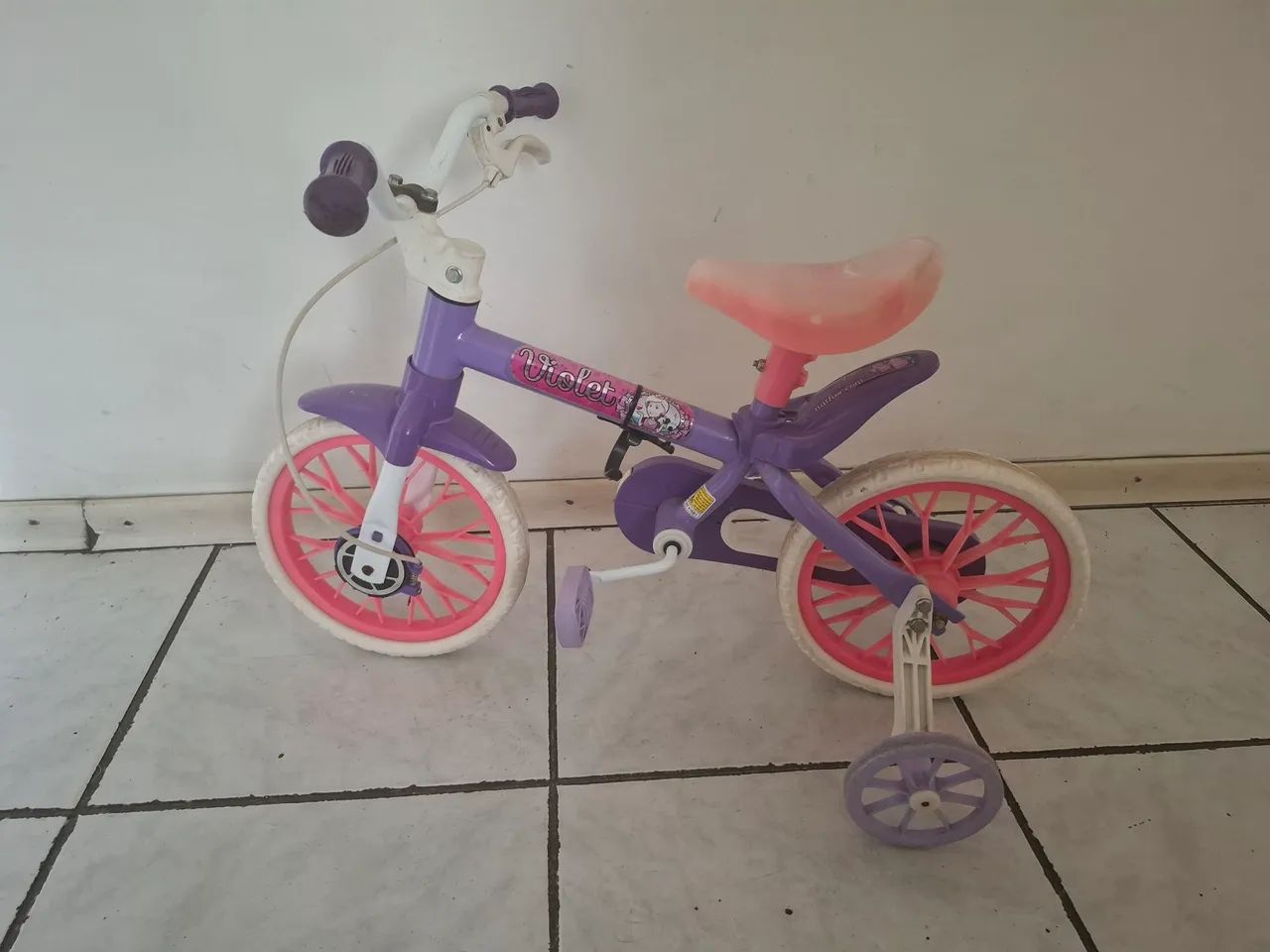 Bicicleta infantil feminina  - Foto 2