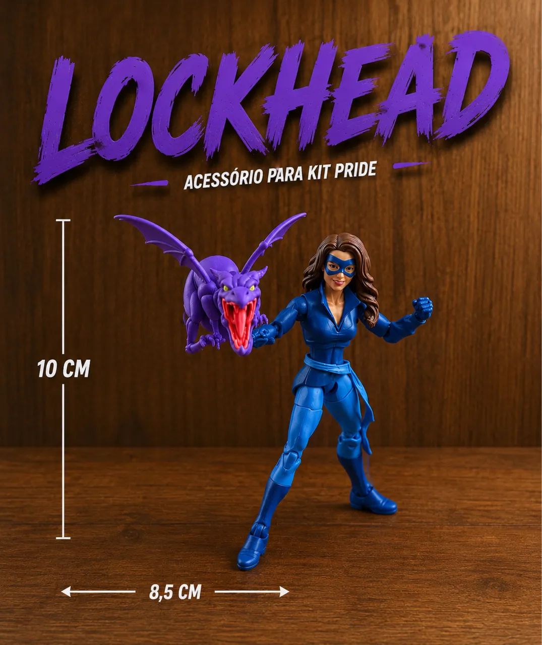 Lockheed Acessorio para Kitty Pryde Marvel Legends