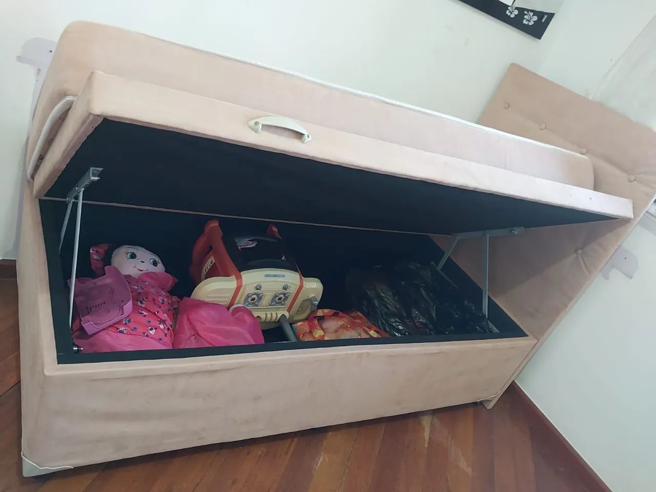 Mini Cama com box baú e colchão - Foto 3