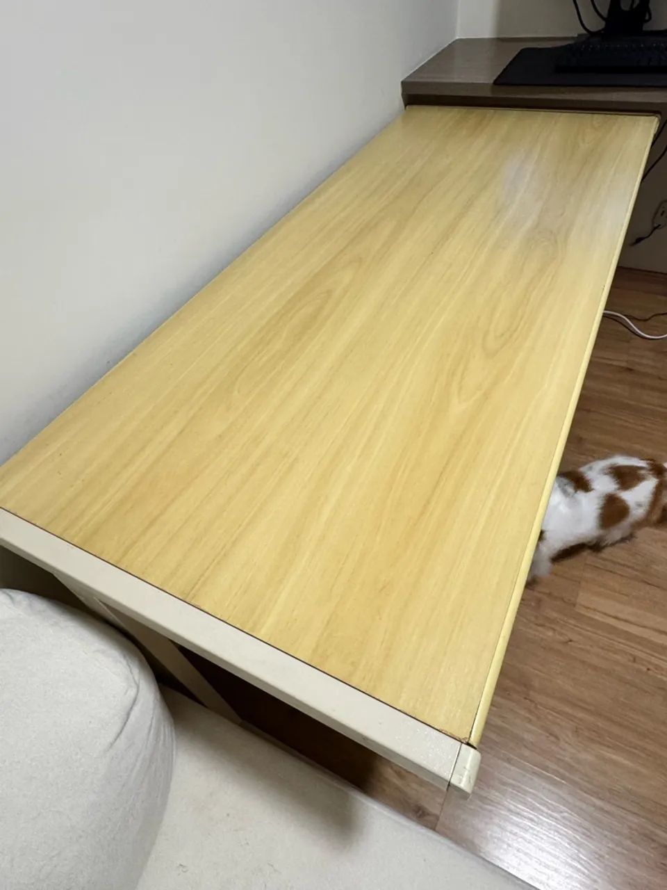 Mesa de escritório com gavetas - Foto 4