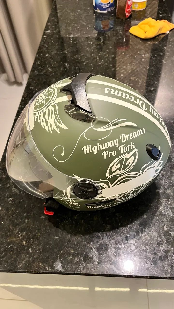 Capacete pro tork scooter 58 - Foto 4