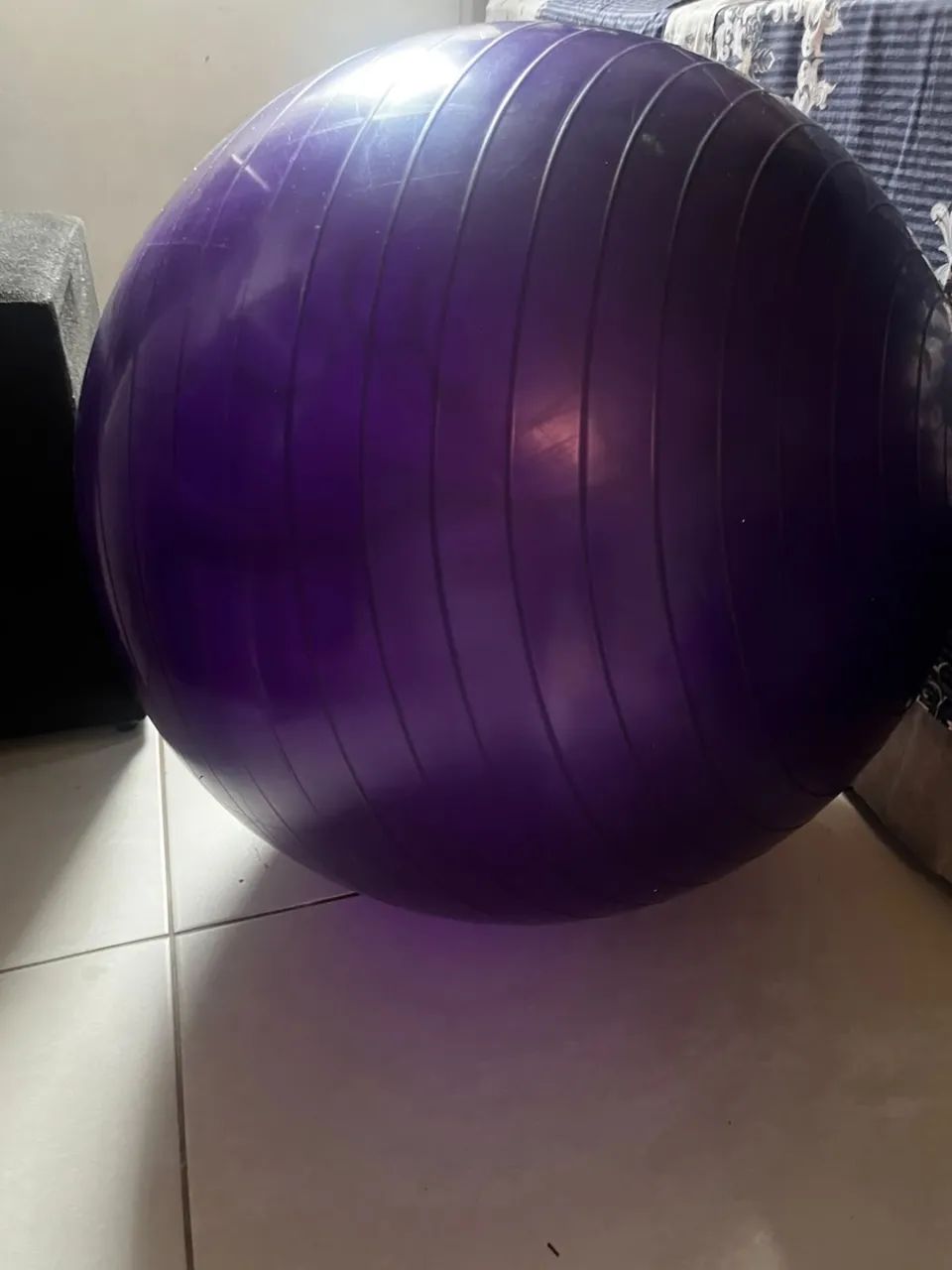 Bola de pilates roxa - Foto 2