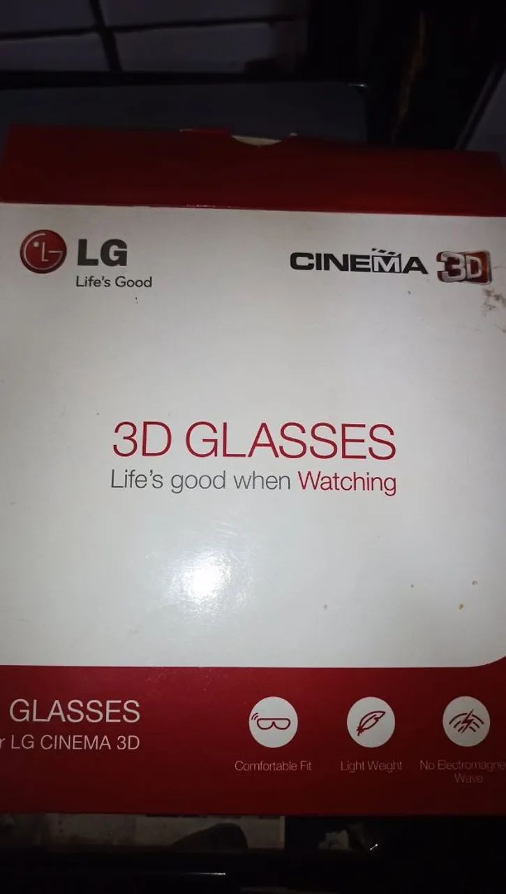 Óculos 3D Lg