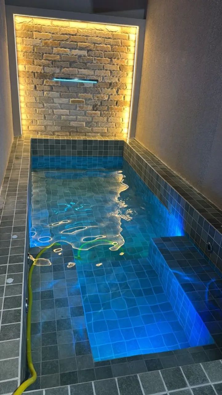 PISCINA DE ALVENARIA COM AUTOMAÇÃO  - Foto 3