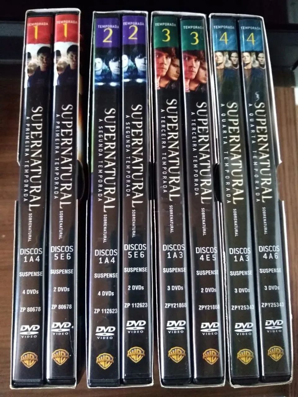 Supernatural DVD – Seasons 1, 2, 3, and 4