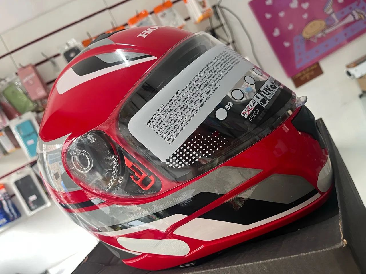 VENDO CAPACETE ORIGINAL HONDA - Foto 2