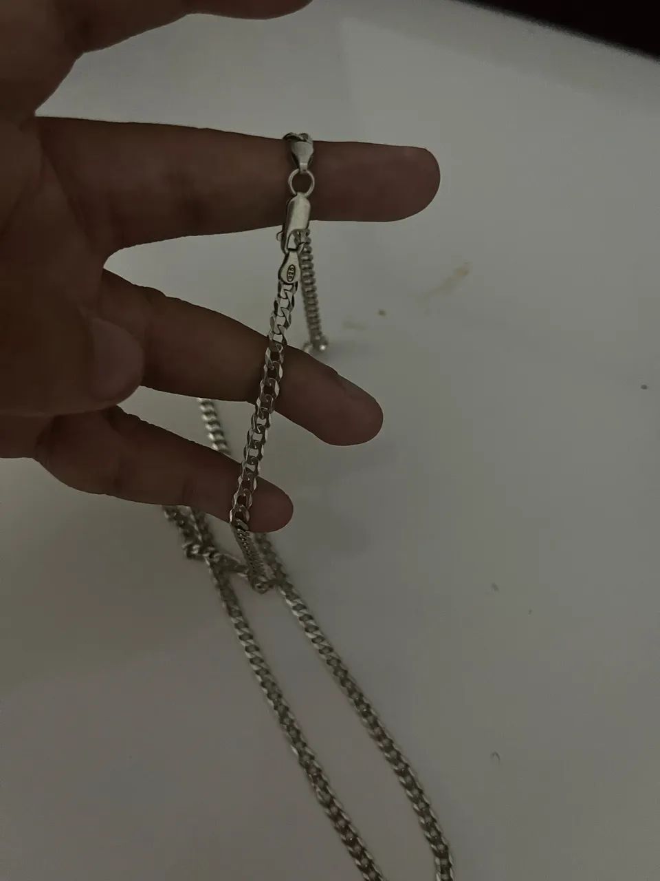Vendo corrente de prata - Foto 2