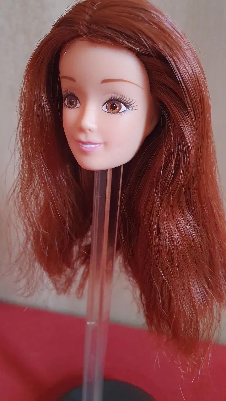 Cabeça boneca lullie tipo barbie  - Foto 2