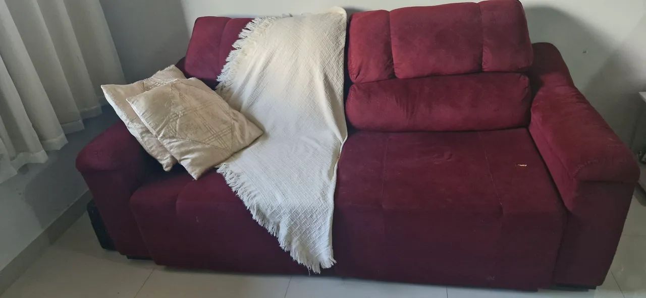 Sofa retrátil com lugar da pipoca ;)