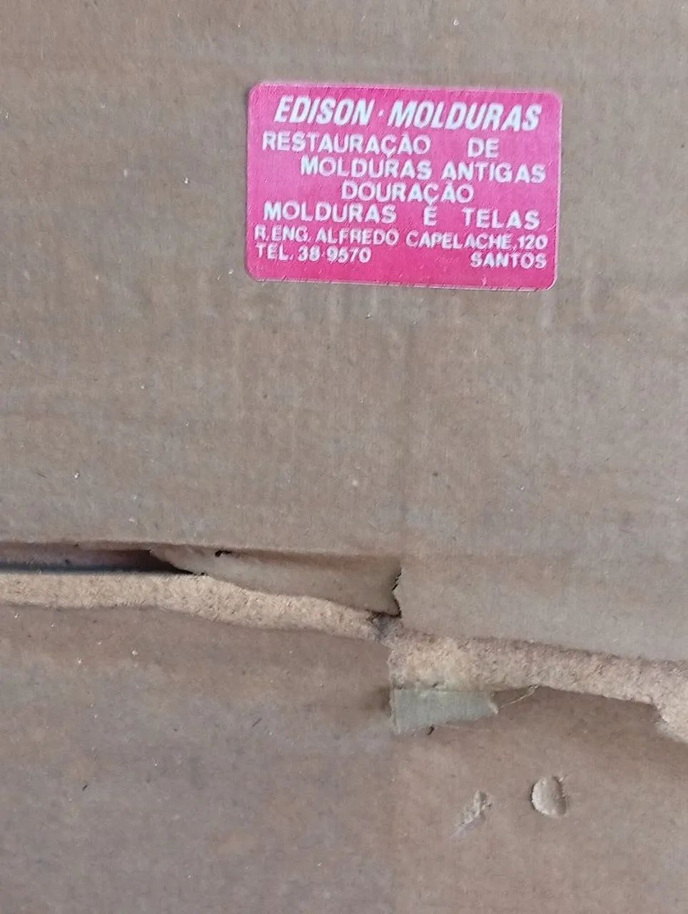 Antigo quadro sagrado coração de Maria  - Foto 5