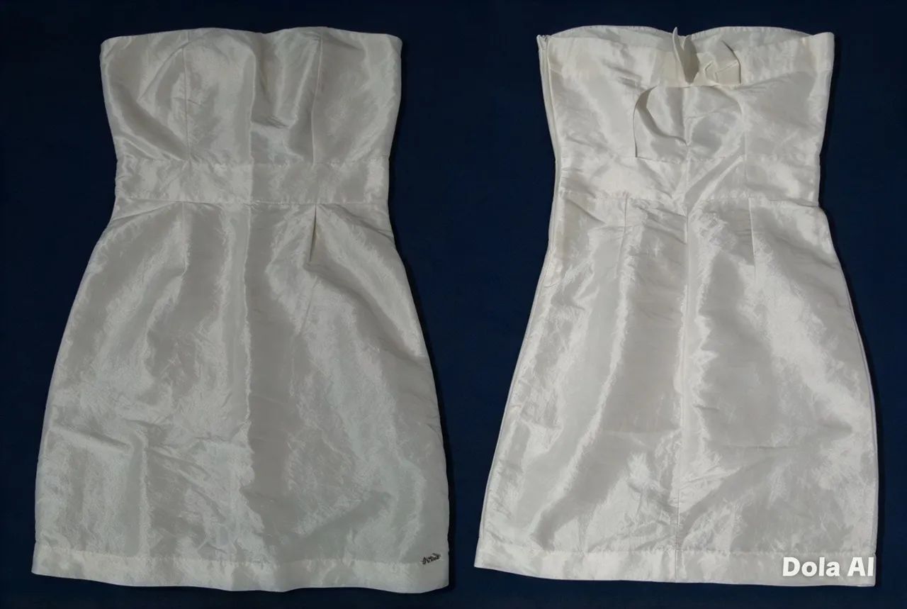 Vestido branco tomara que caia 