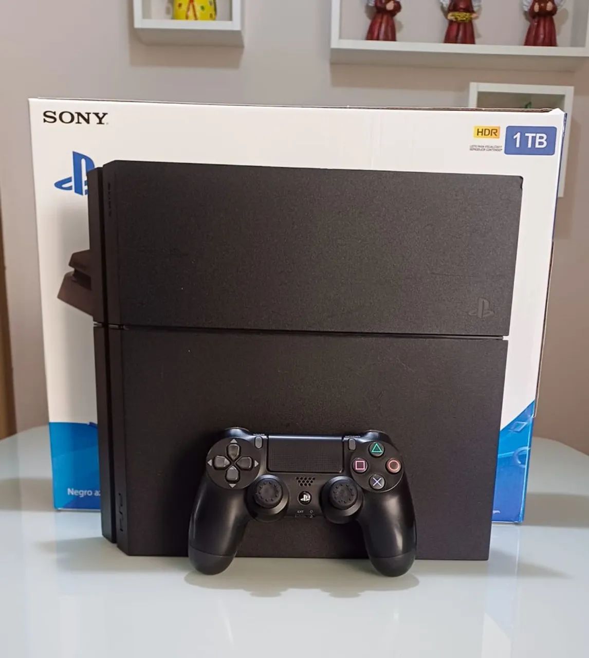 PS4 + 1 Controle - Revisado! 