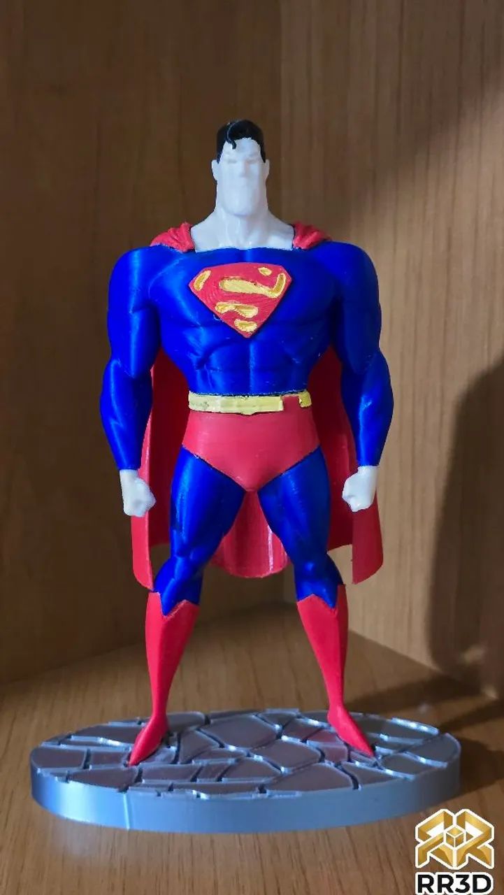 Supermam Anime miniatura 3D - Foto 2